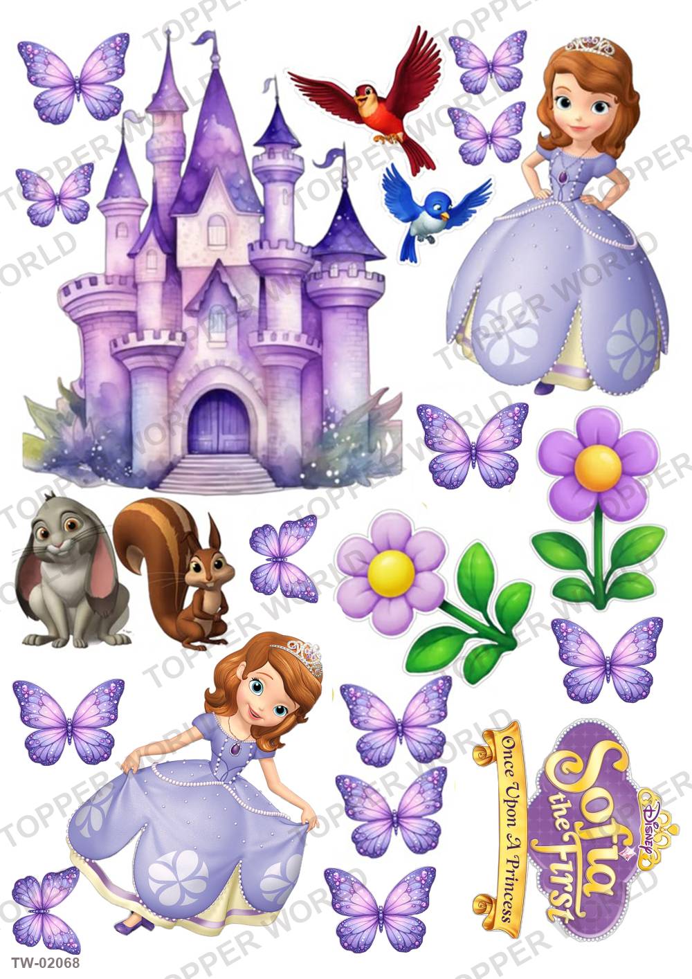 Sofia Topper Sheet 45 – A4 topper sheet