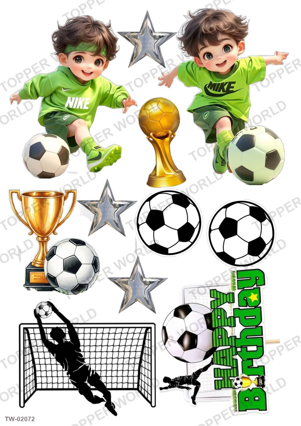 Sports Topper Sheet 21 – A4 topper sheet