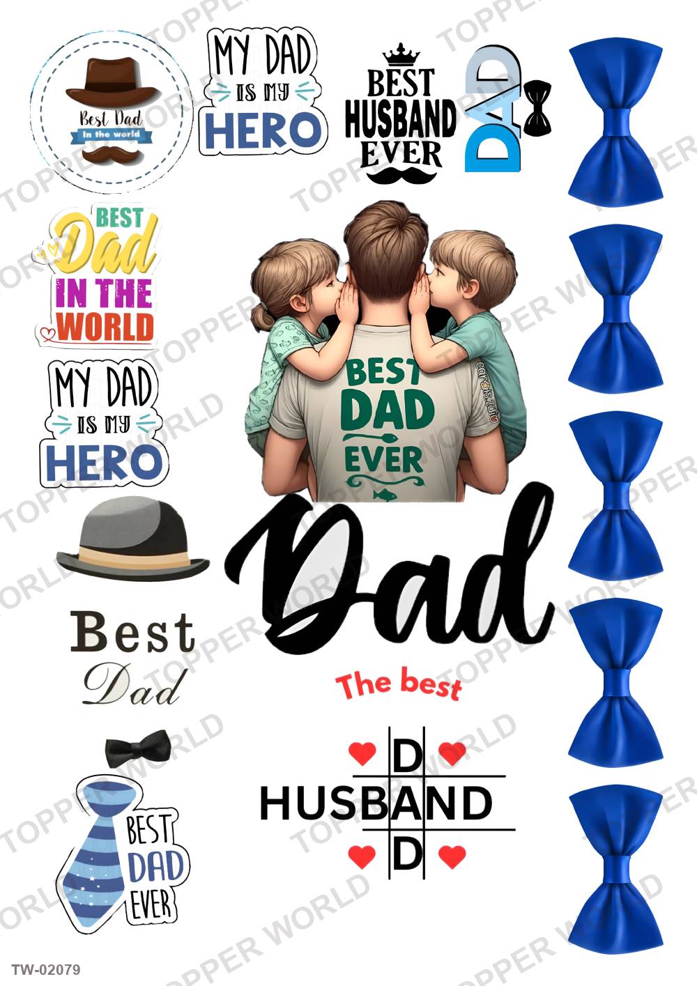 Father Topper Sheet 03 – A4 topper sheet