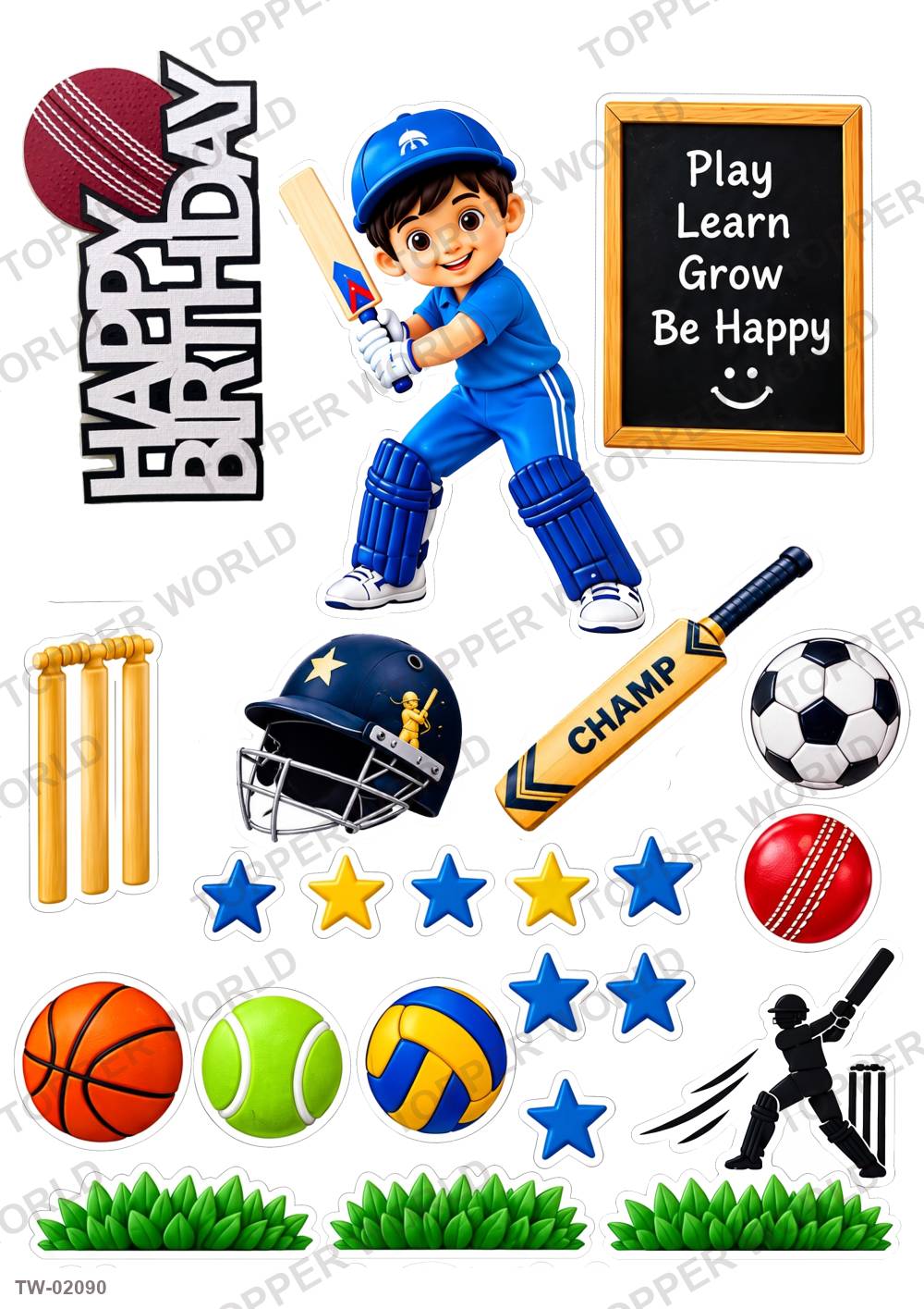 Sports Topper Sheet 22 – A4 topper sheet