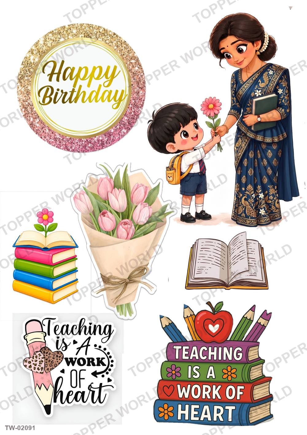 Teacher Topper Sheet 02 – A4 topper sheet