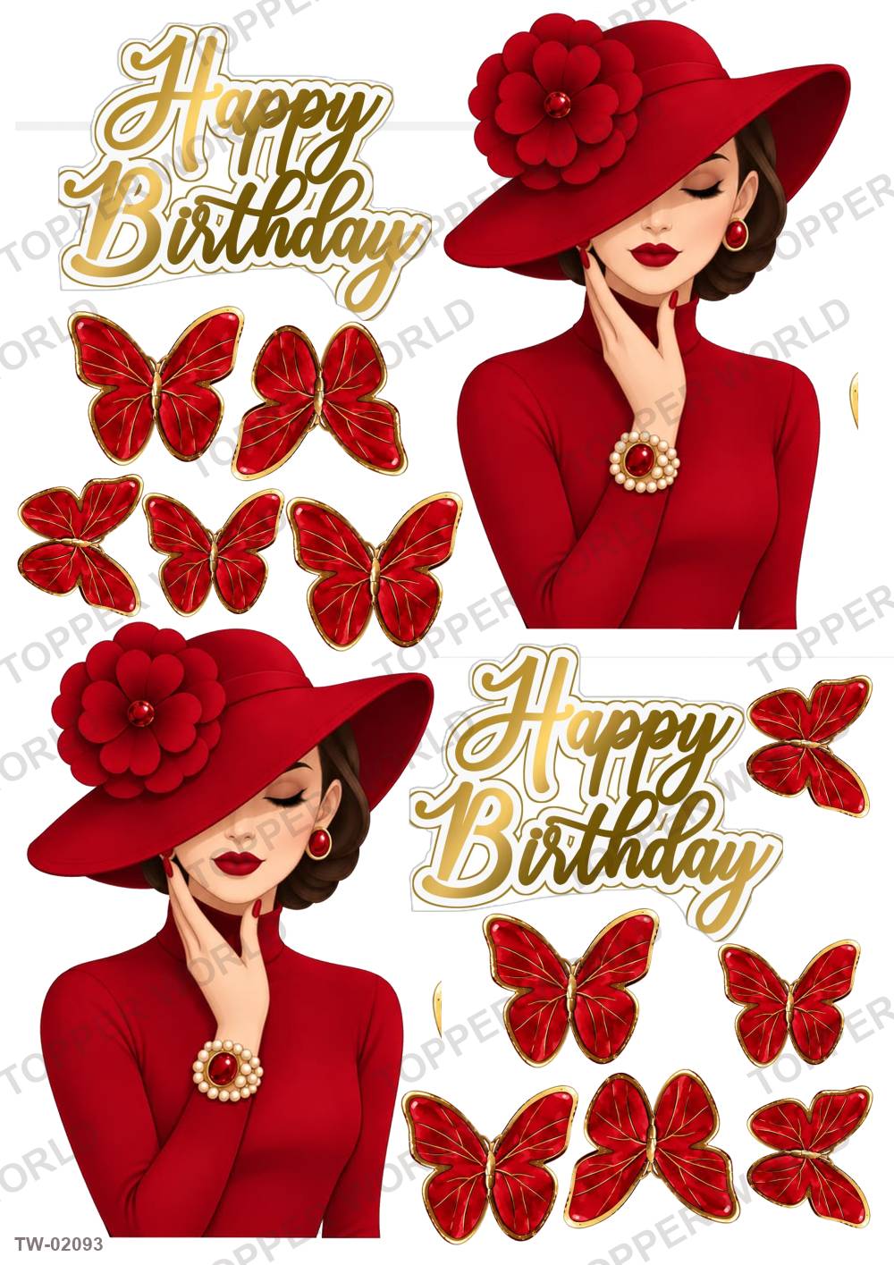 For Her Topper Sheet 239 – A4 topper sheet