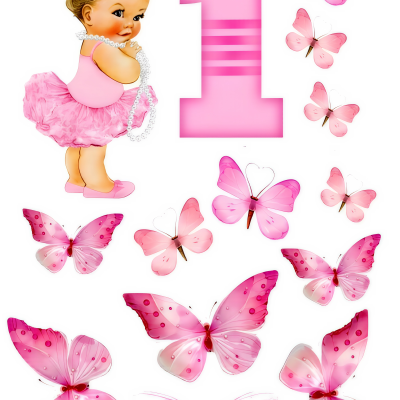 Little Girl cake topper