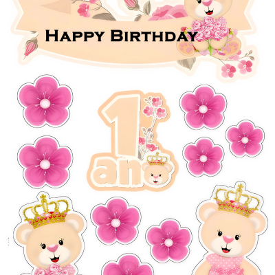 Little Girl cake topper