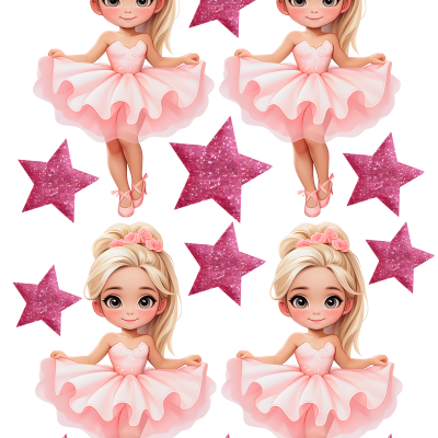 Little Girl cake topper