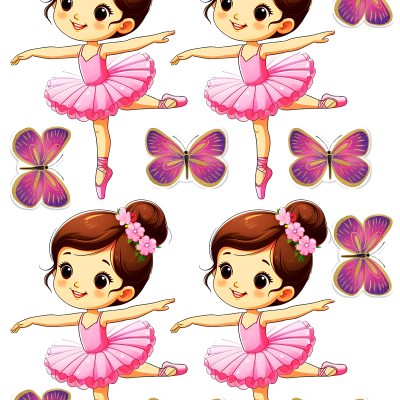 Little Girl cake topper