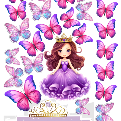 Little Girl cake topper