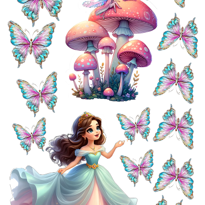 Little Girl cake topper