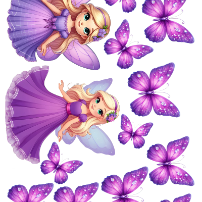 Little Girl cake topper