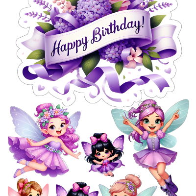 Little Girl cake topper