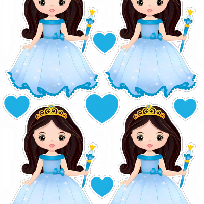 Little Girl cake topper