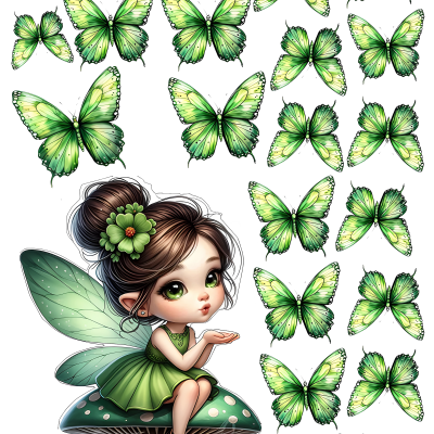 Little Girl cake topper