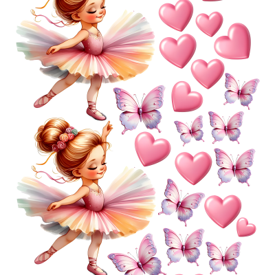 Little Girl cake topper