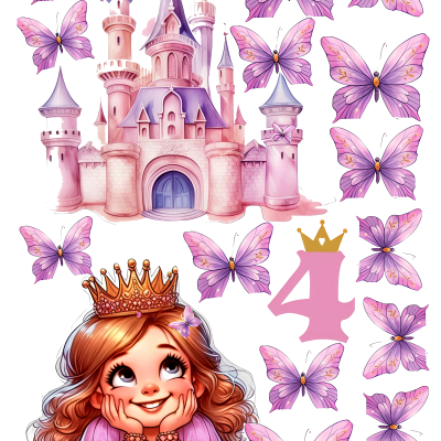 Little Girl cake topper