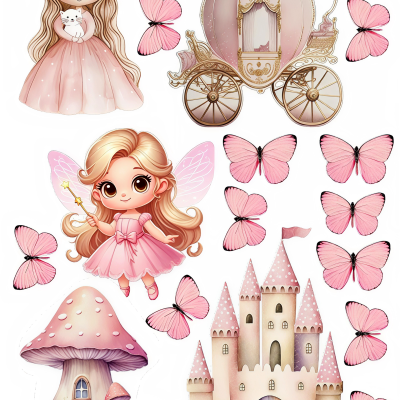 Little Girl cake topper