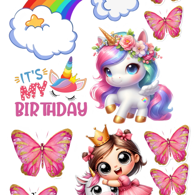 Little Girl cake topper