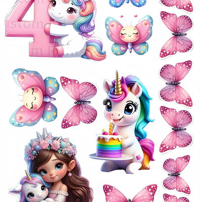 Little Girl cake topper