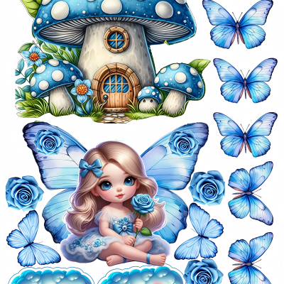 Little Girl cake topper