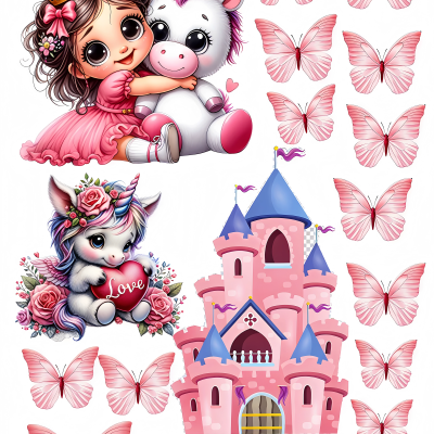 Little Girl cake topper