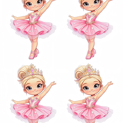 Little Girl cake topper