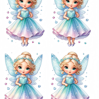 Little Girl cake topper