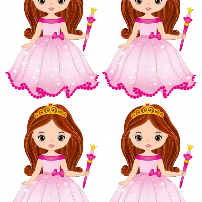Little Girl cake topper