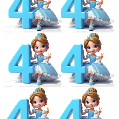 Little Girl cake topper