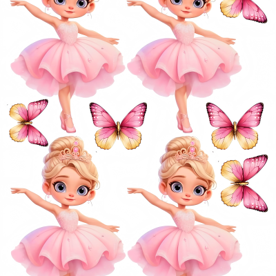 Little Girl cake topper