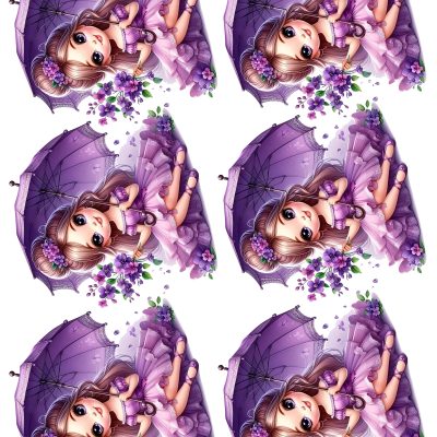 Little Girl cake topper