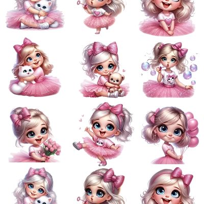 Little Girl cake topper