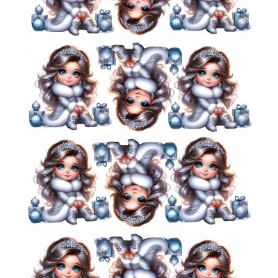 Little Girl cake topper