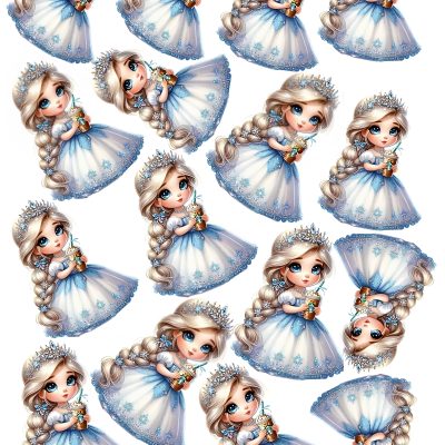 Little Girl cake topper