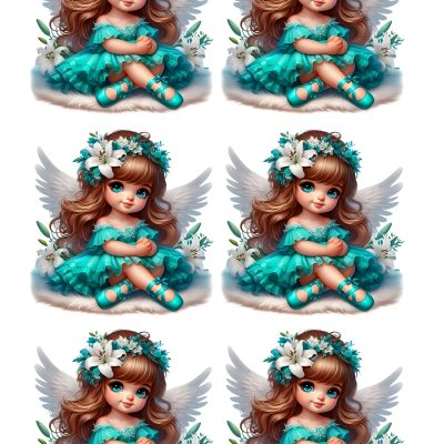 Little Girl cake topper