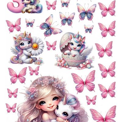 Little Girl cake topper