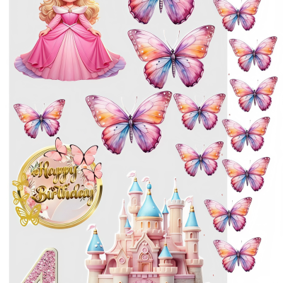 Little Girl cake topper