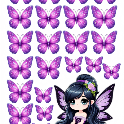 Little Girl cake topper