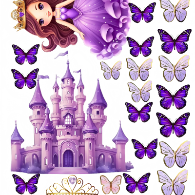 Little Girl cake topper