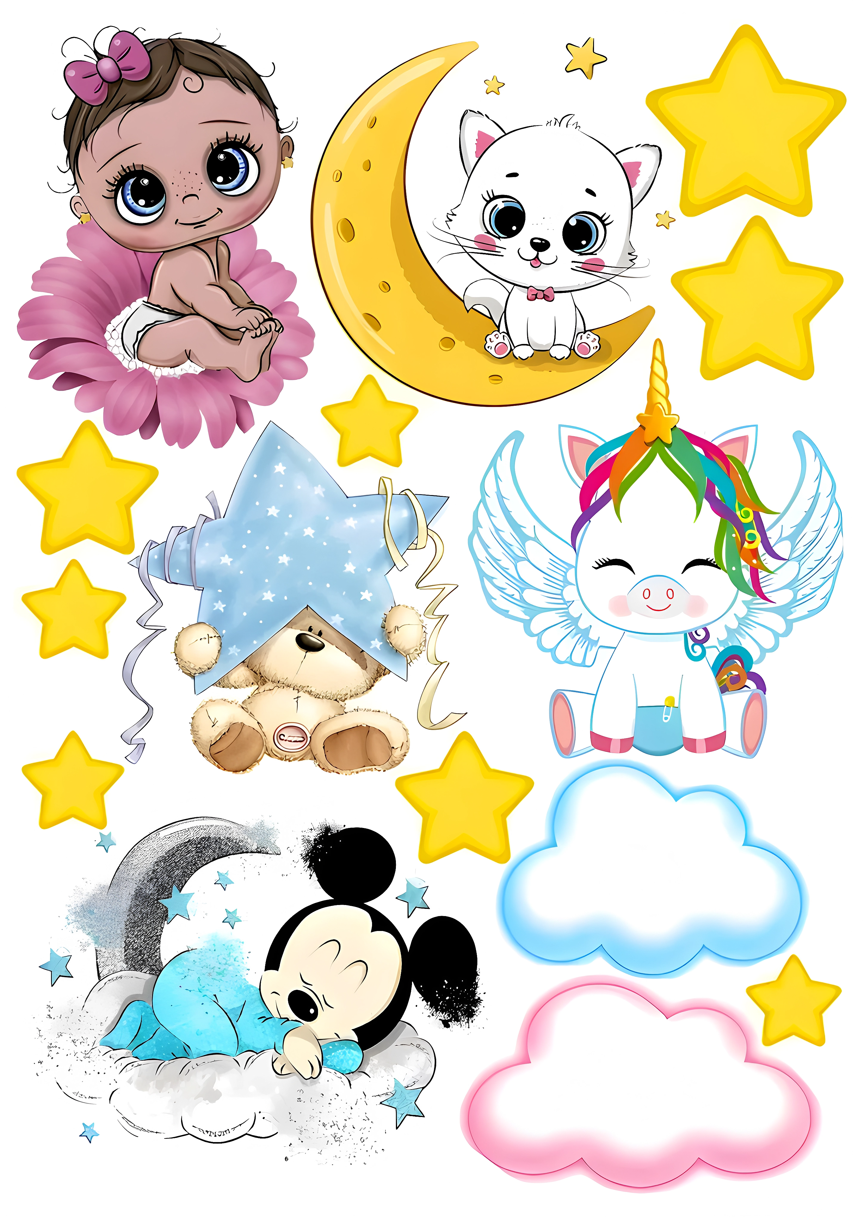 Little Girl cake topper