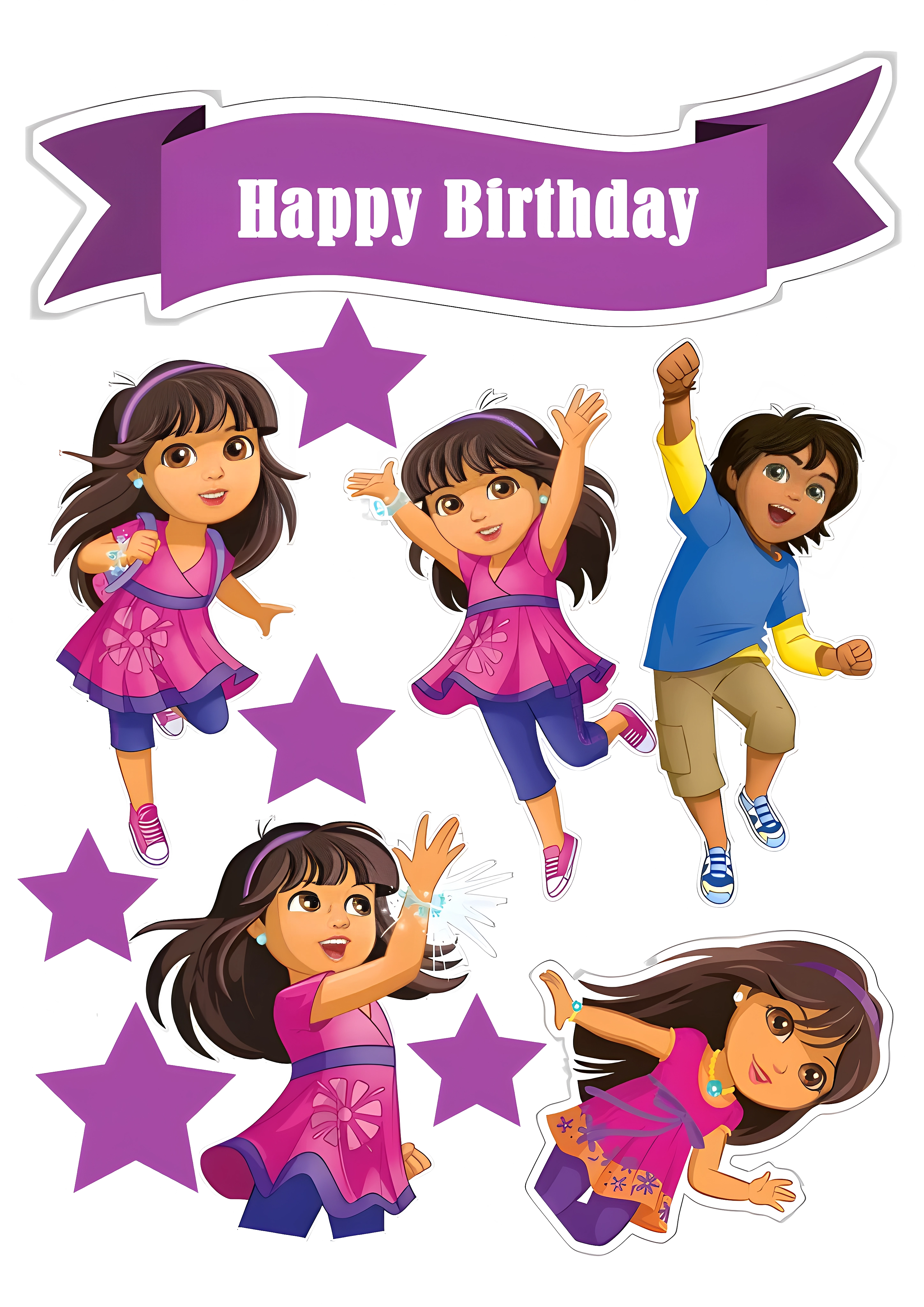 Little Girl cake topper