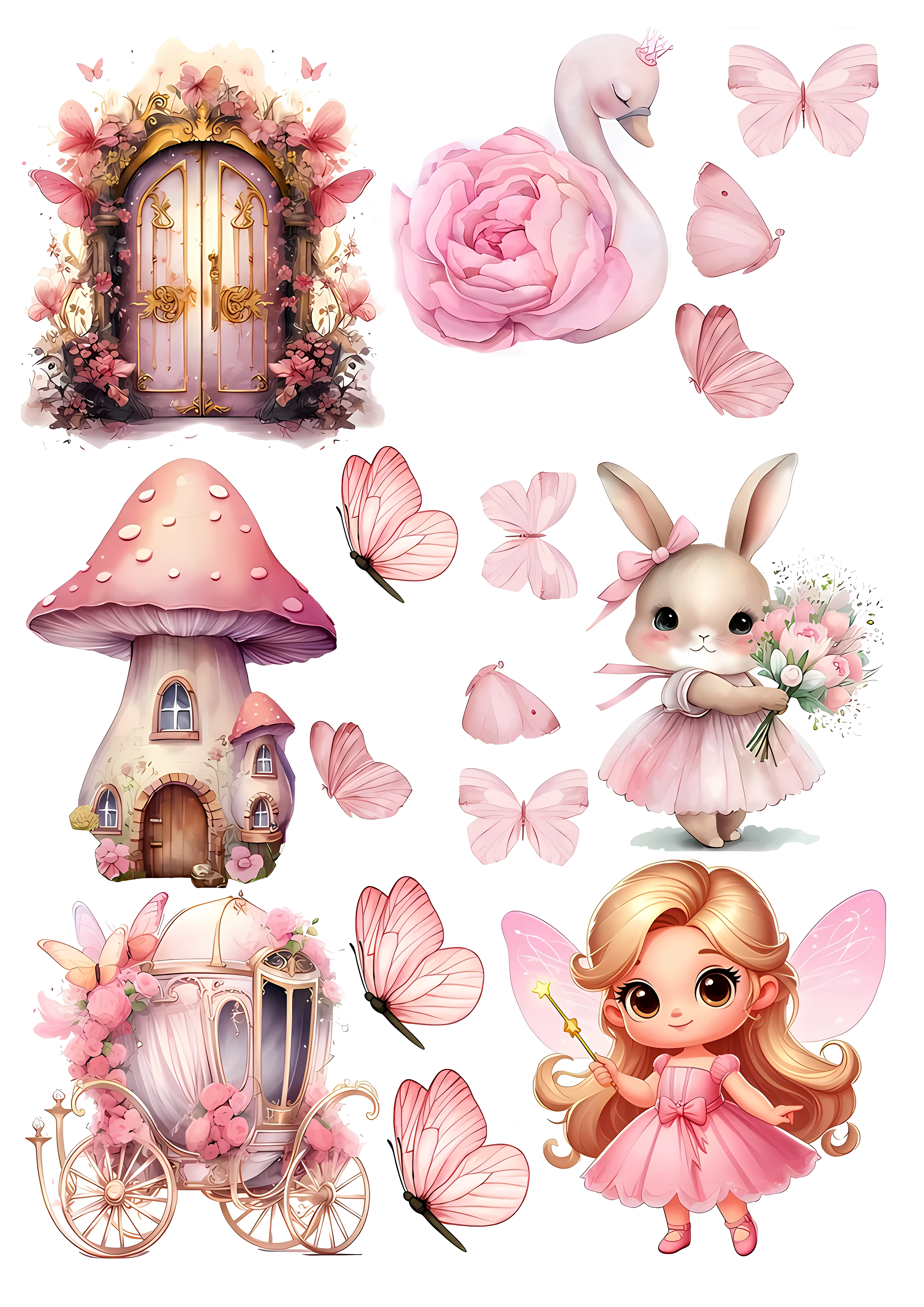 Little Girl cake topper