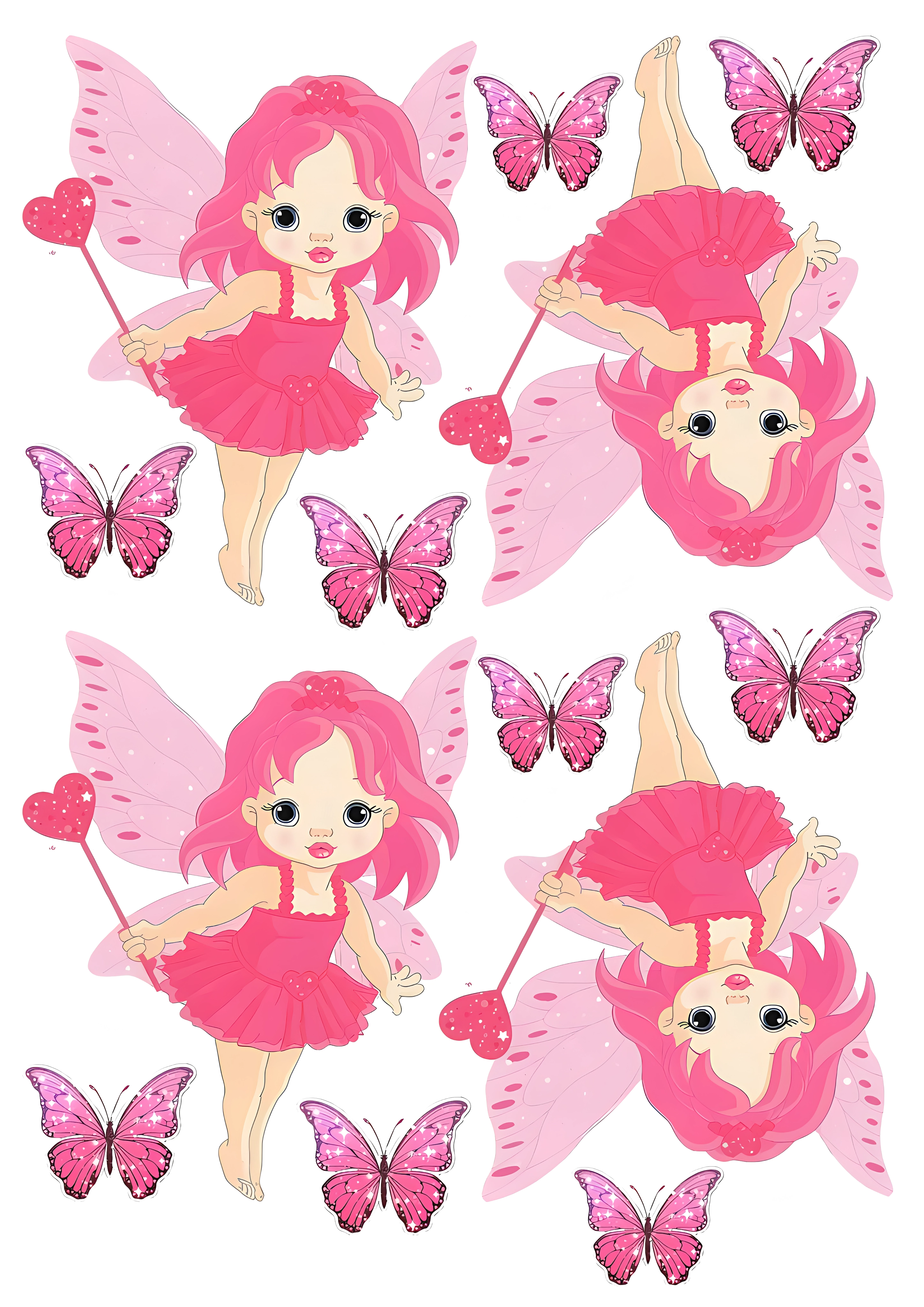 Little Girl cake topper