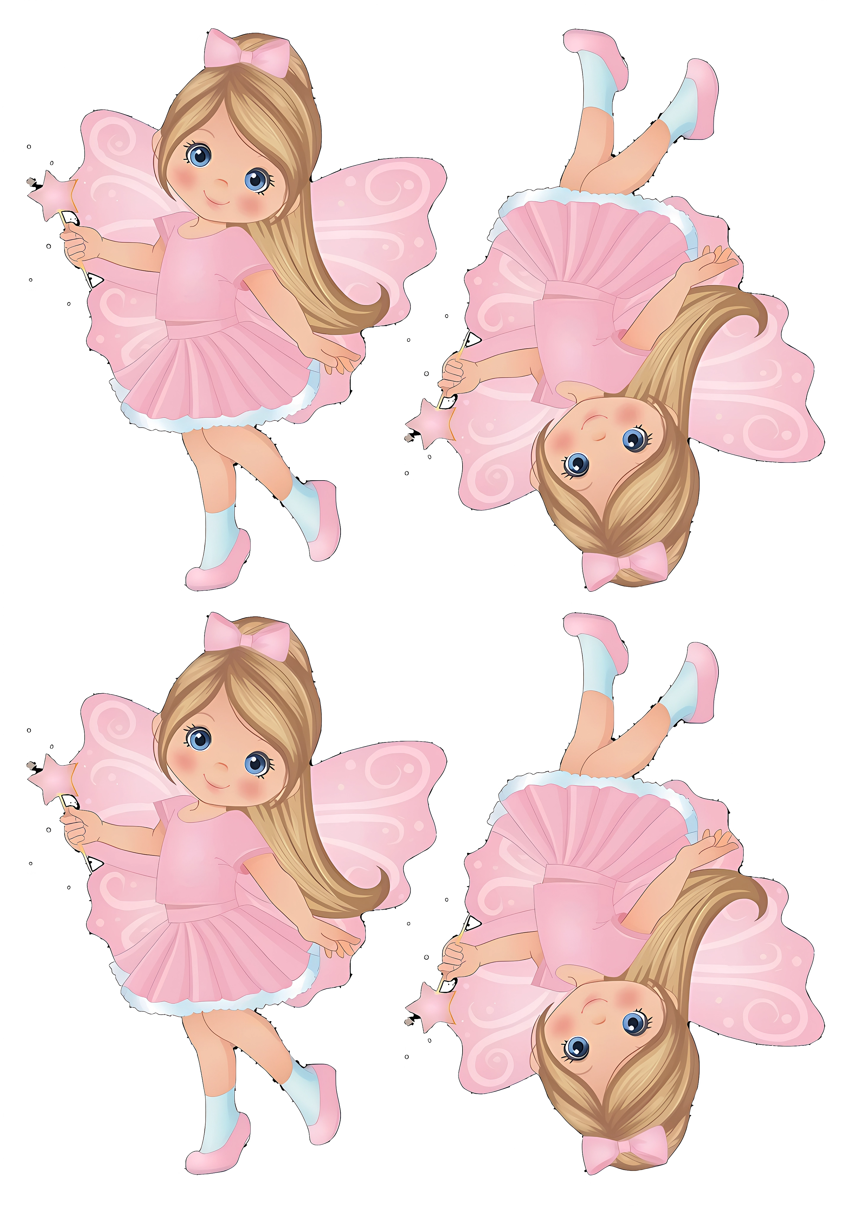 Little Girl cake topper