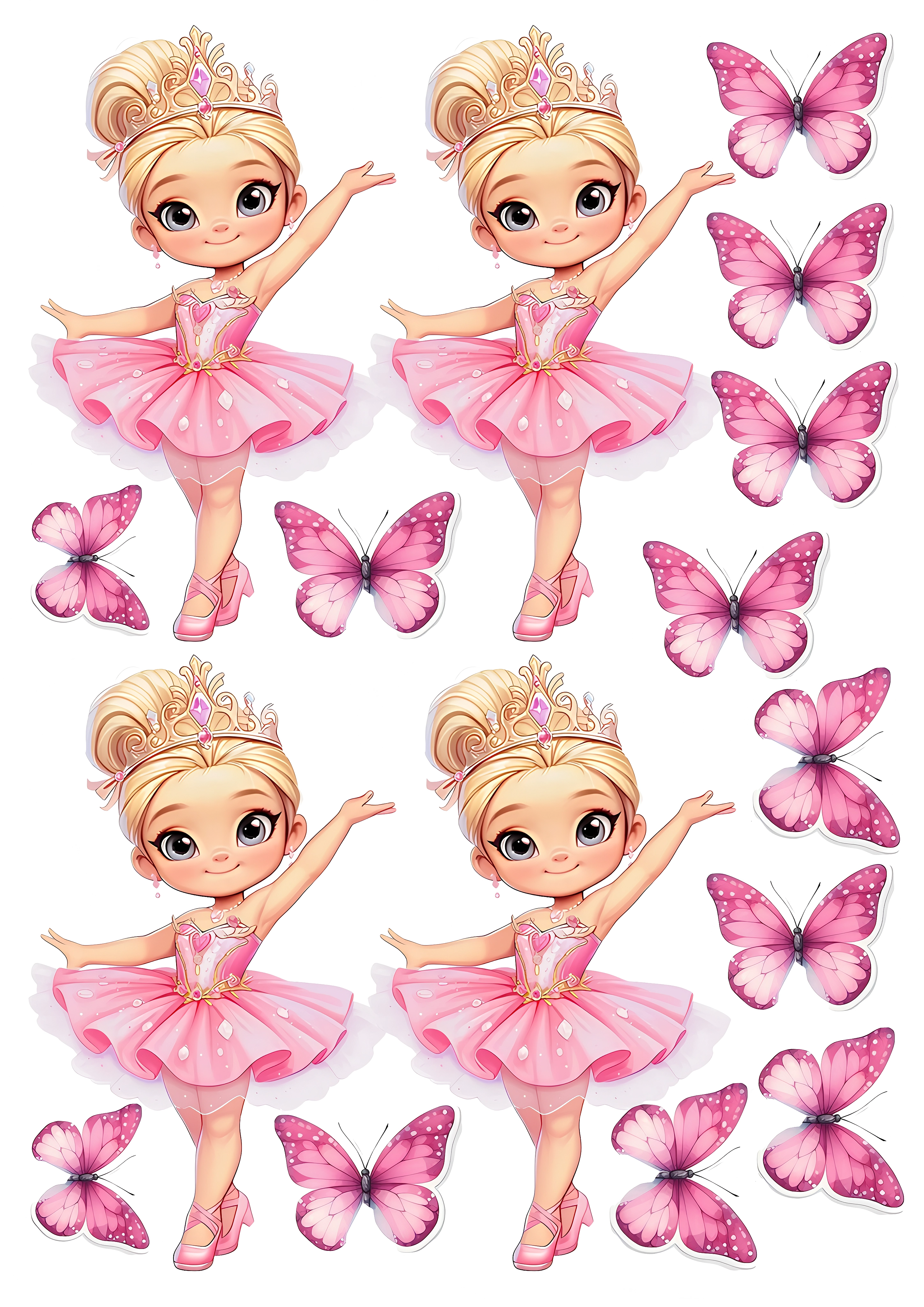 Little Girl cake topper