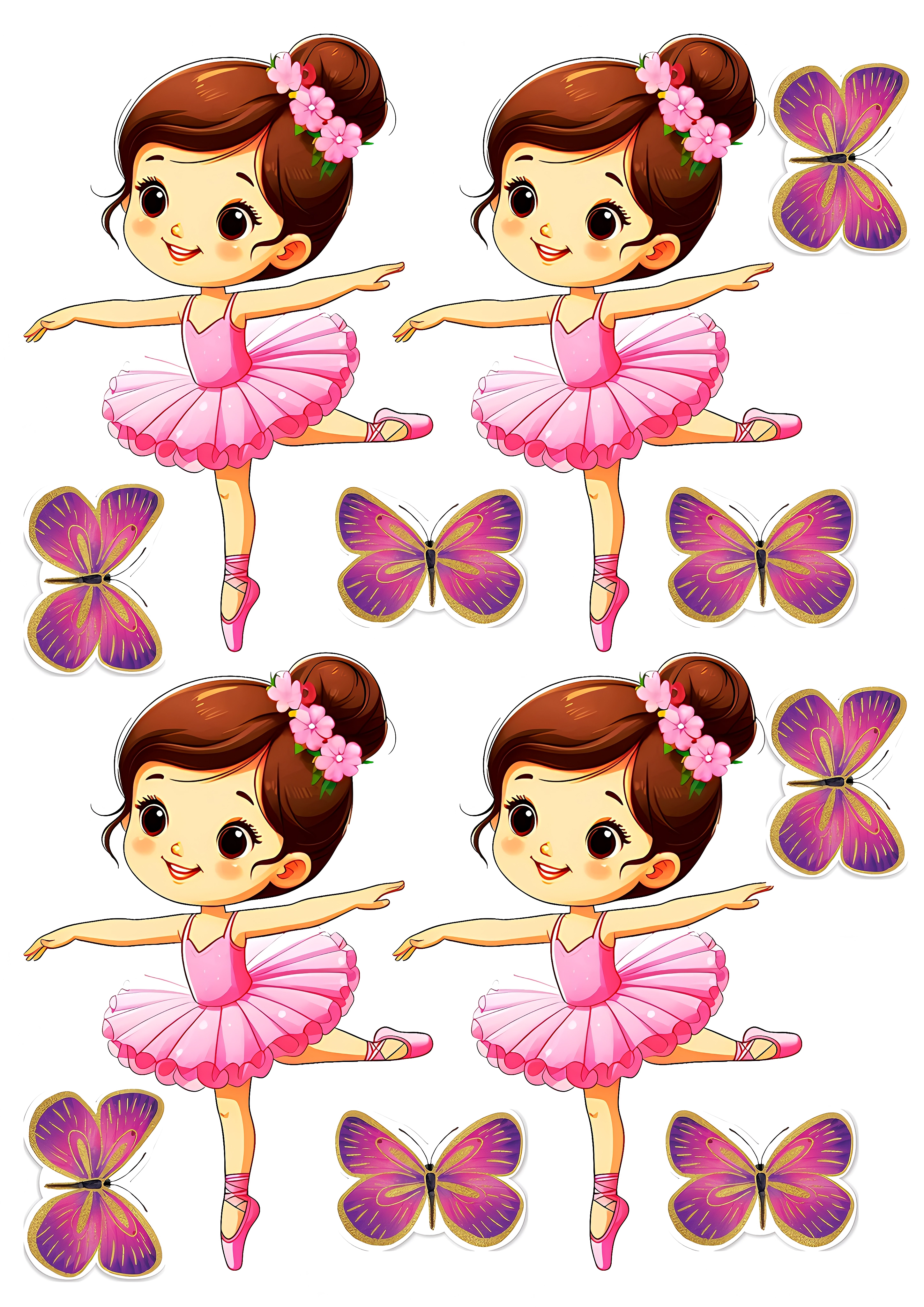 Little Girl cake topper