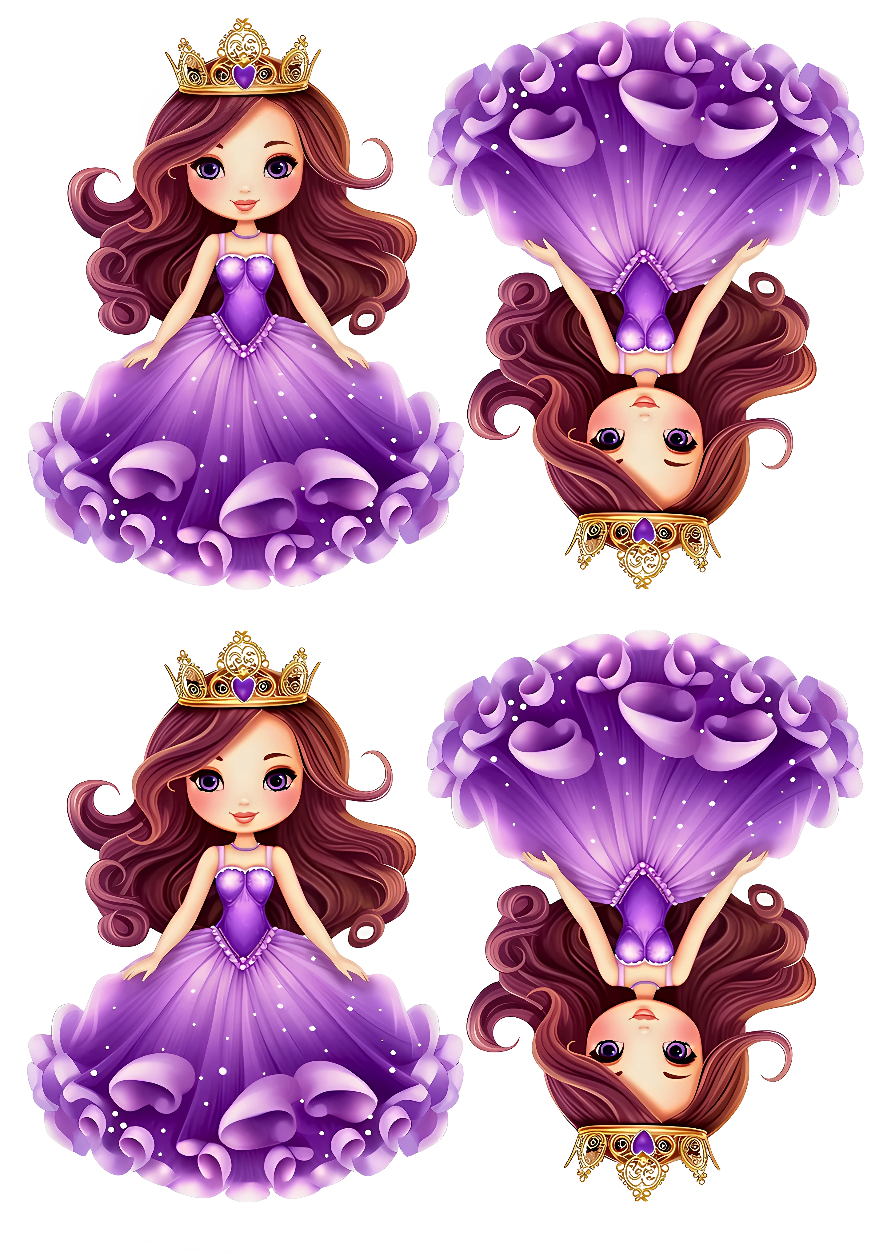 Little Girl cake topper