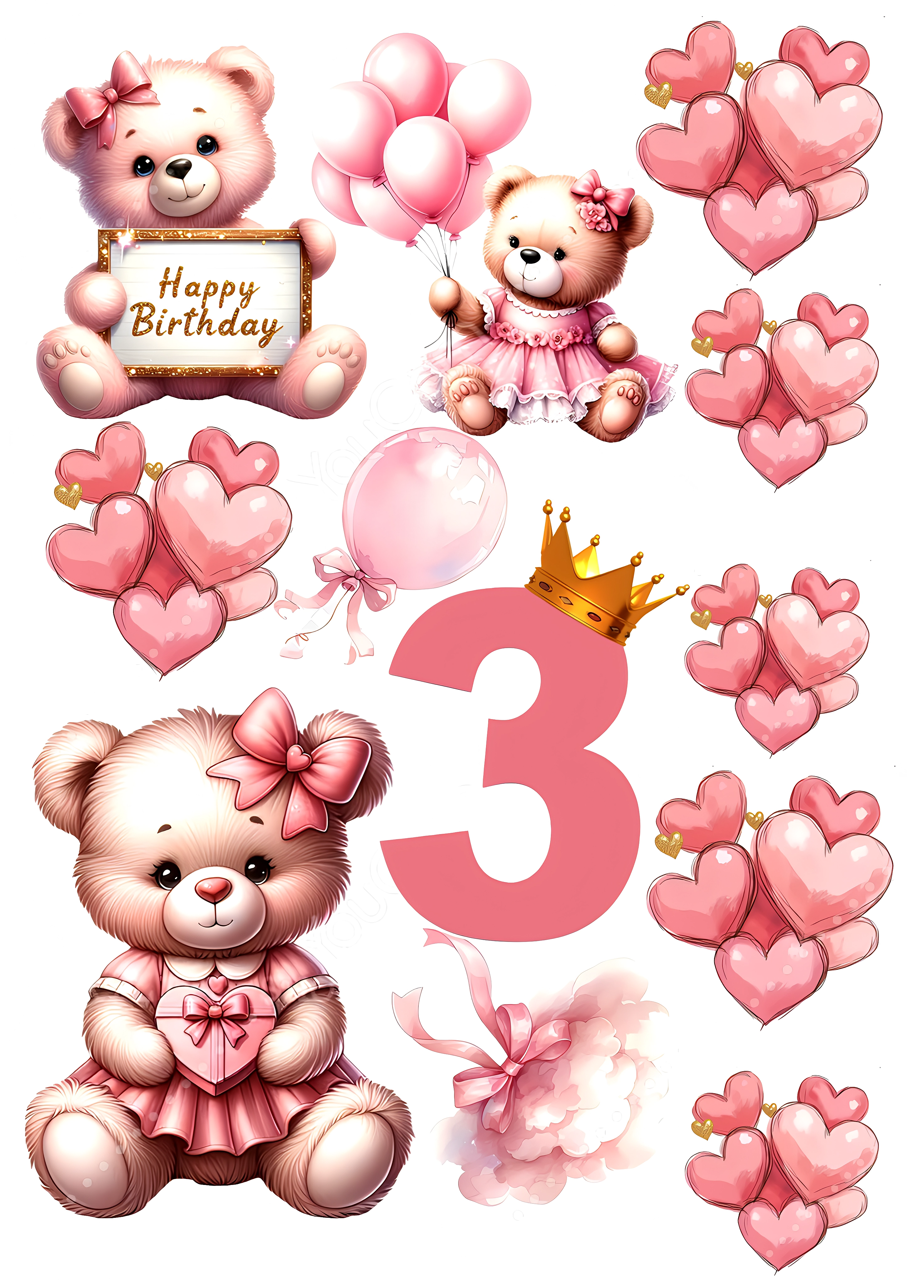 Little Girl cake topper