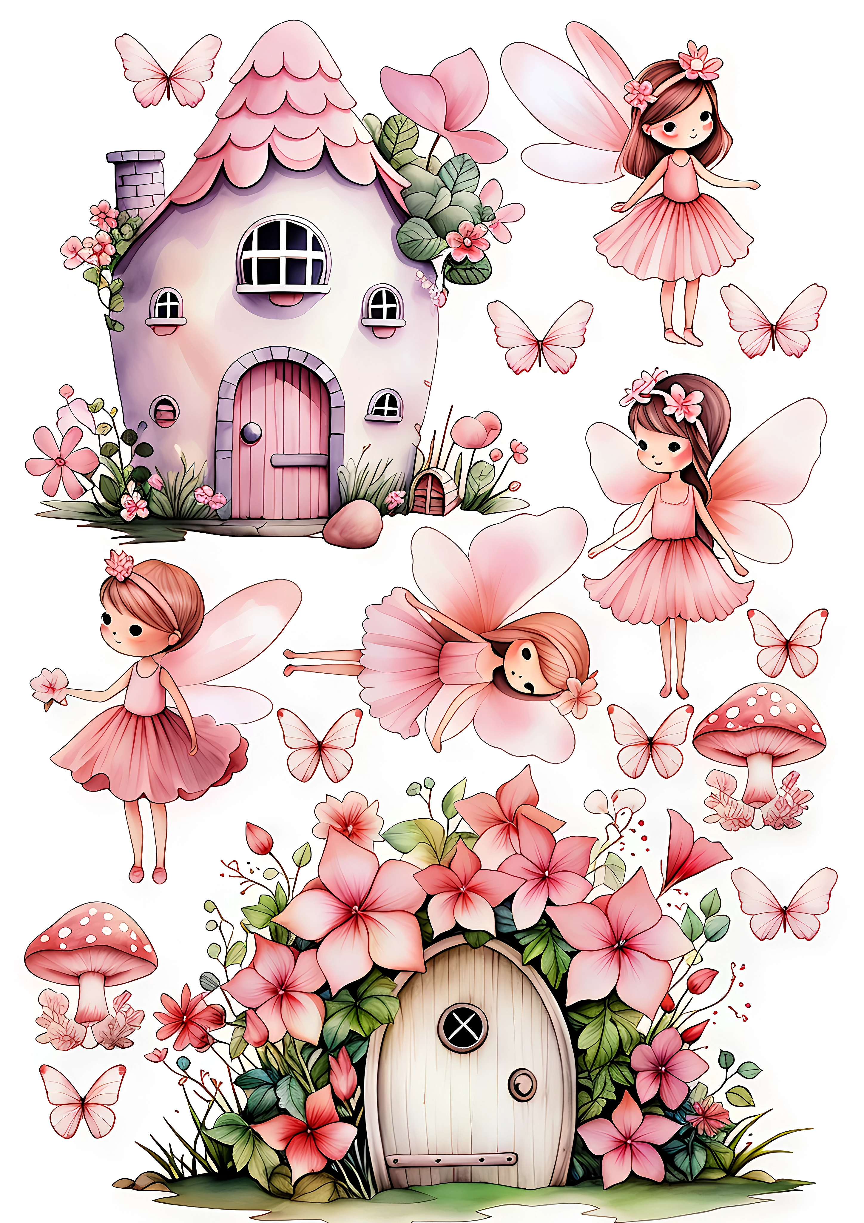 Little Girl cake topper