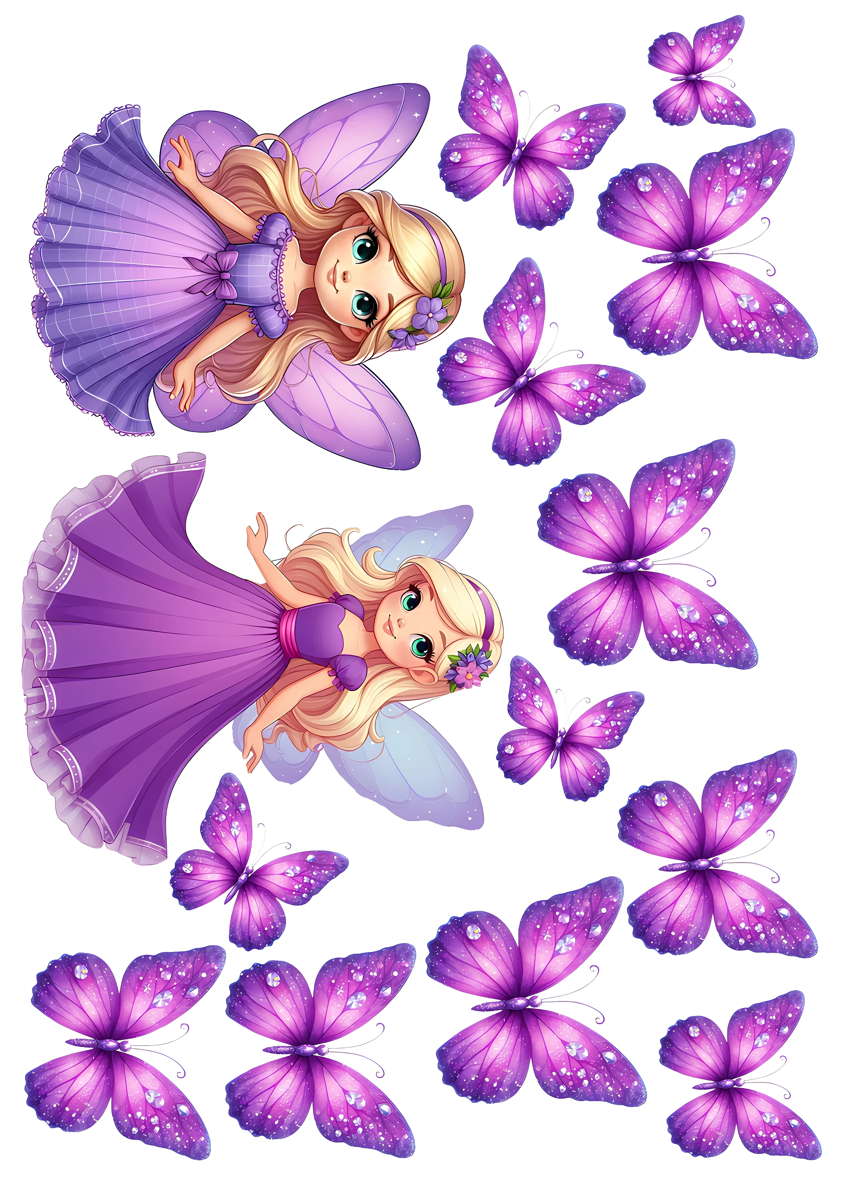 Little Girl cake topper