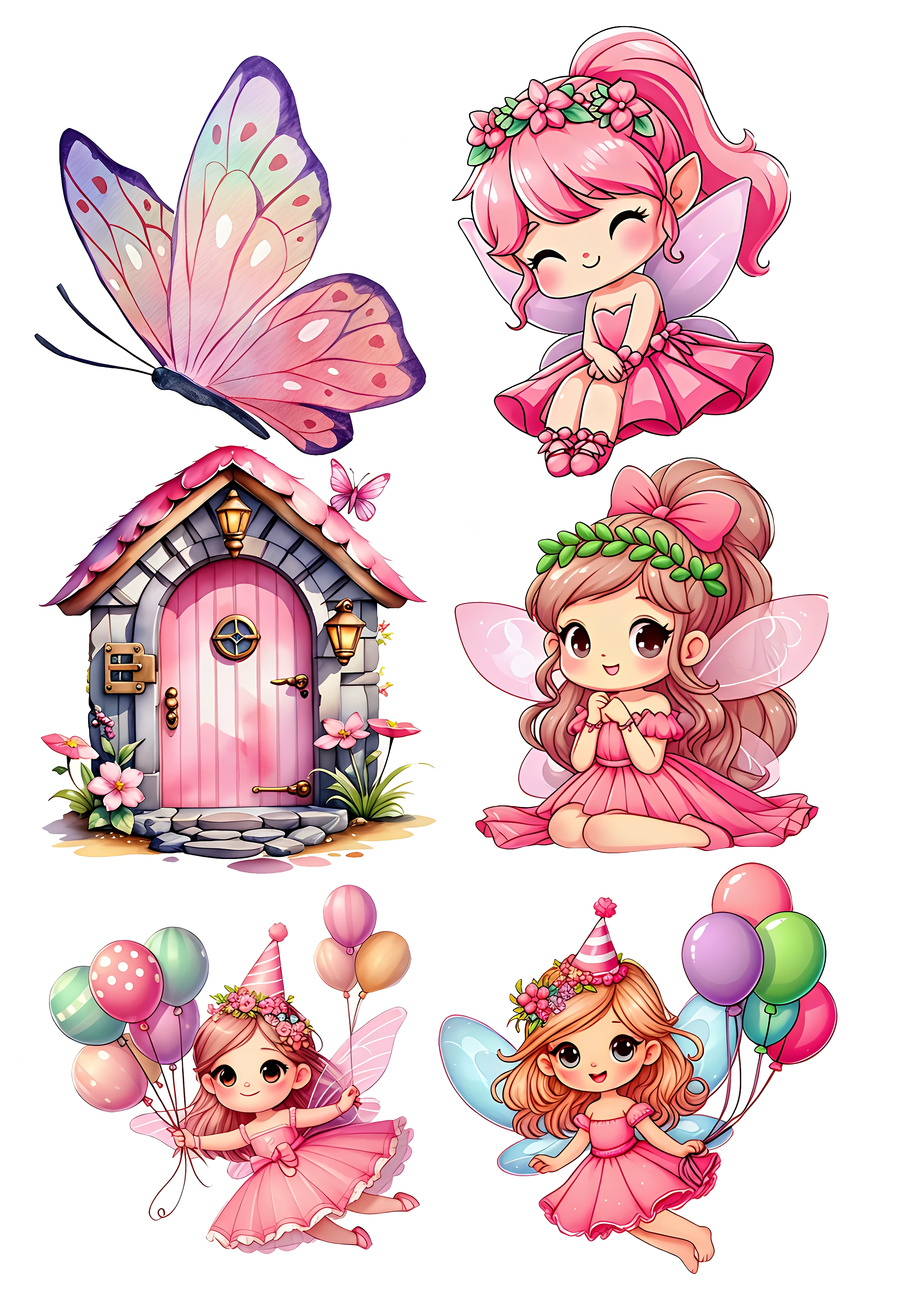 Little Girl cake topper