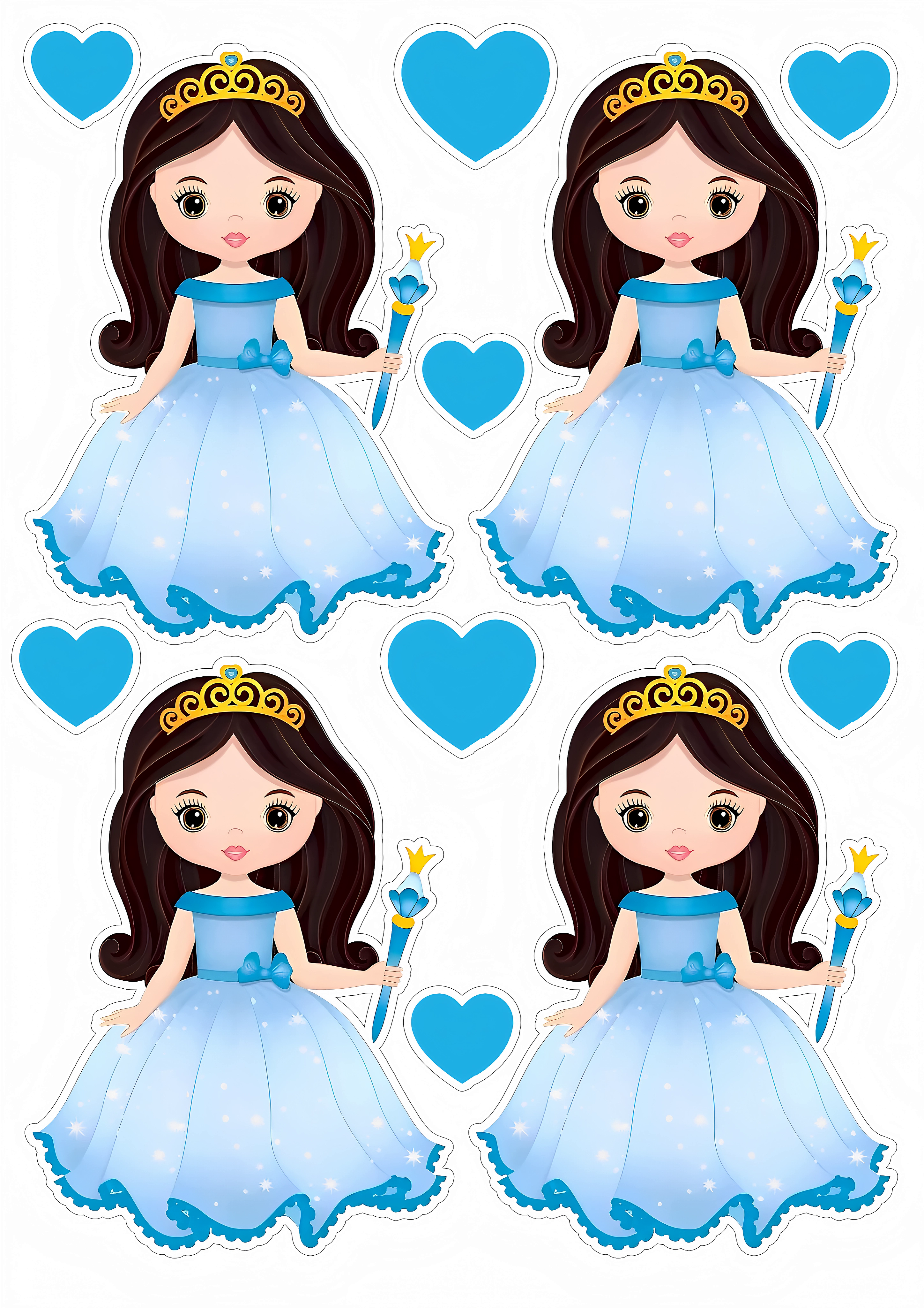 Little Girl cake topper